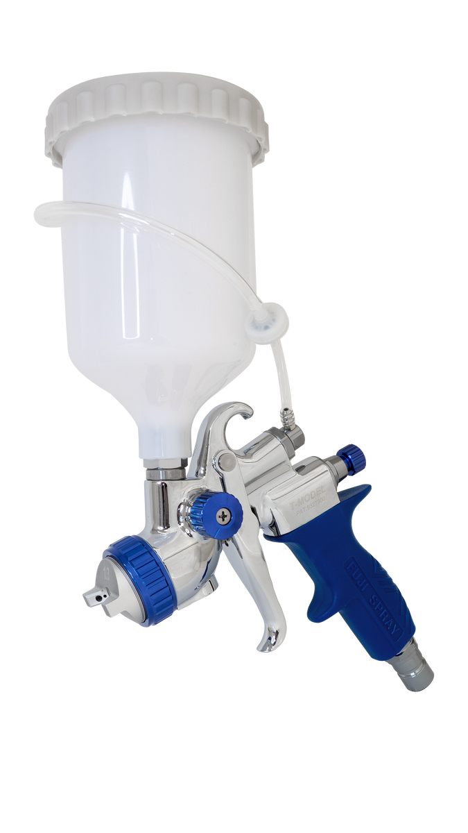 5175G T75G Gravity Spray Gun w/ Nylon Gravity Cup – HVLP-US 5175G T75G Gravity Spray Gun w/ Nylon Gravity Cup – HVLP-US
